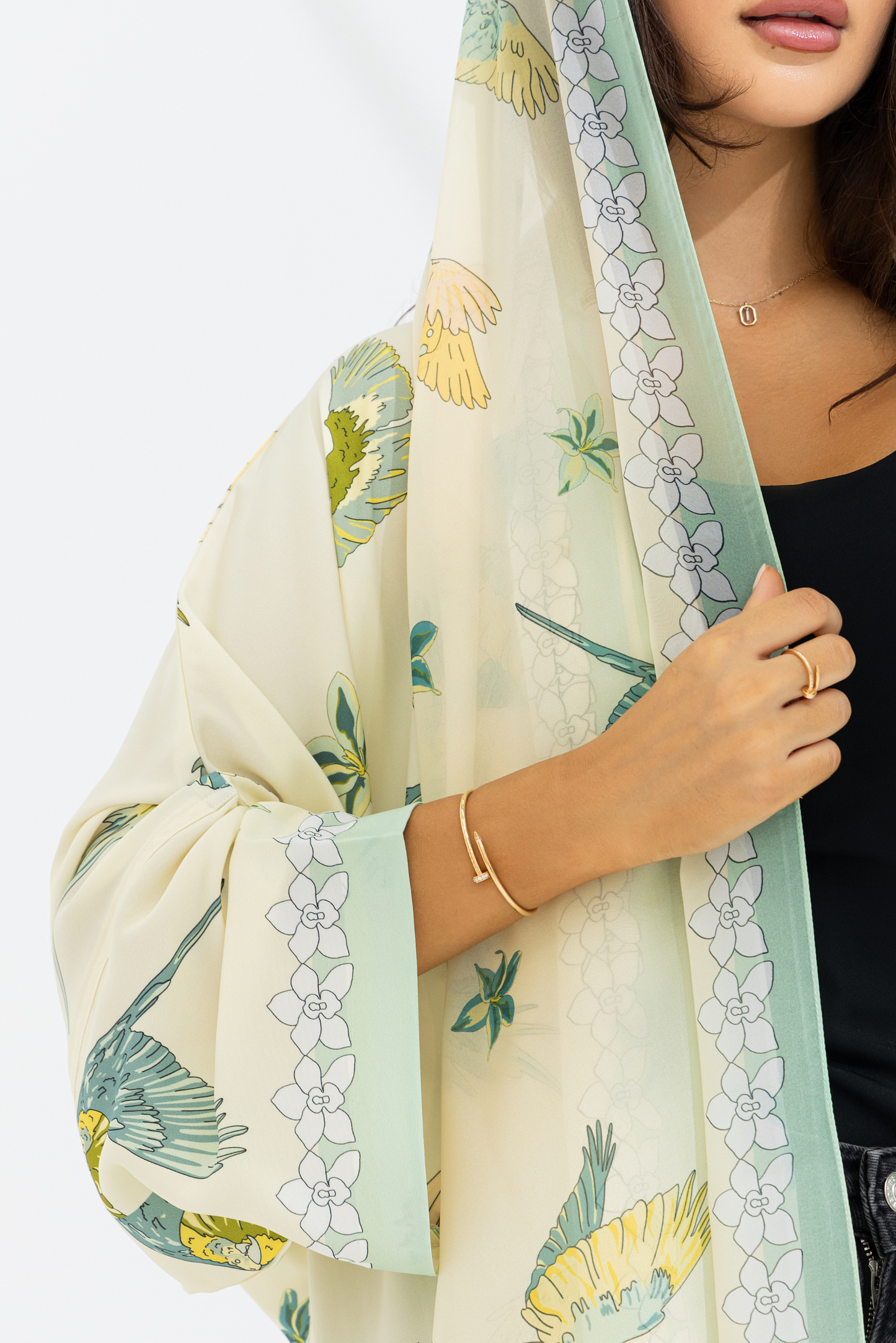 BIRDS OF PARADISE IN BUTTER YELLOW
